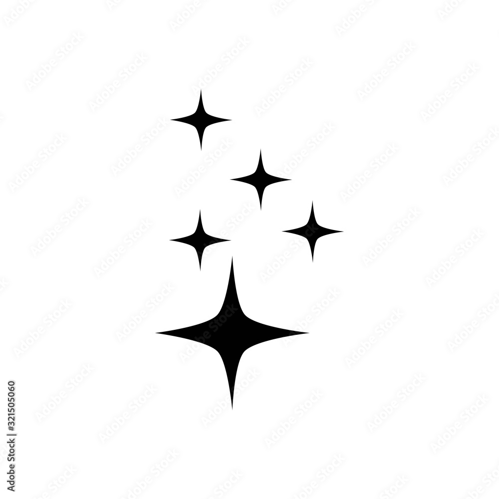 sparkle icon vector design logo template eps 10 sparkle icon vector design logo template eps 10