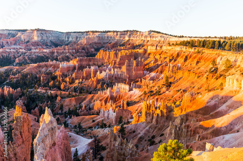 Bryce Canyon hoodoos at sunrise