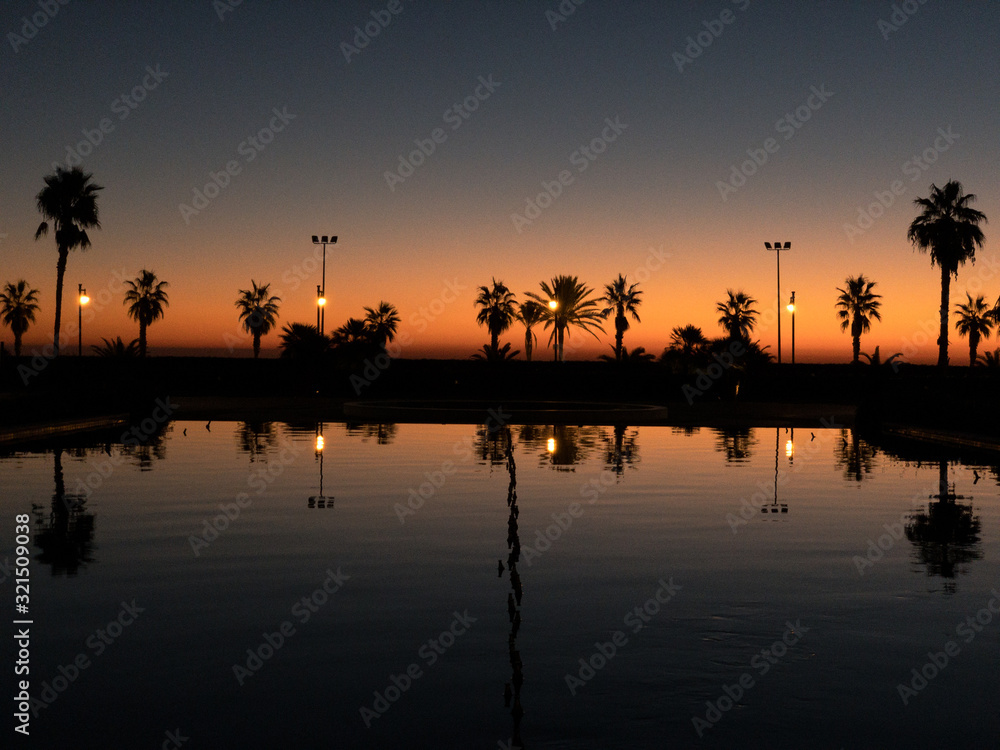 Valencia tramonto