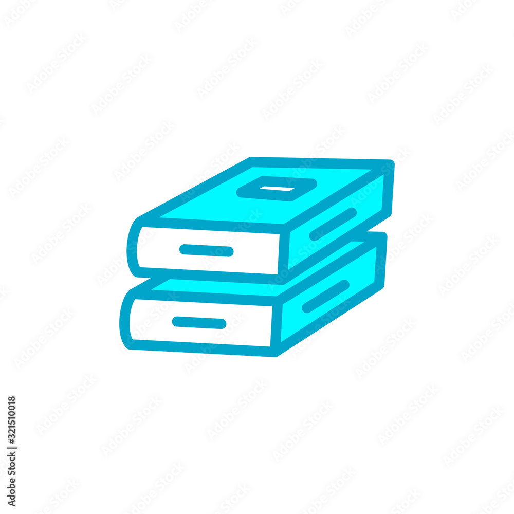 Book icon vector design template Book icon vector design template