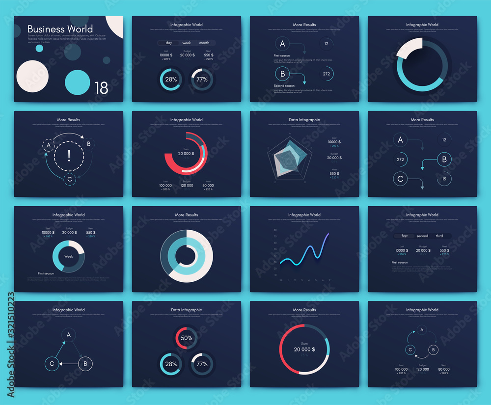 Big set of infographics elements. EPS10. Stock vector Big set of infographics elements. EPS10. Stock vector
