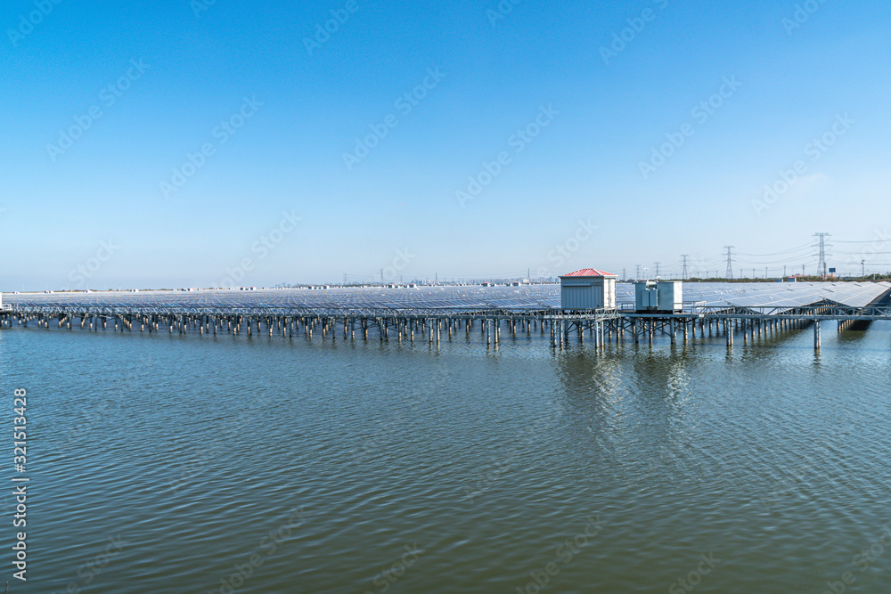 Fototapeta premium solar power station