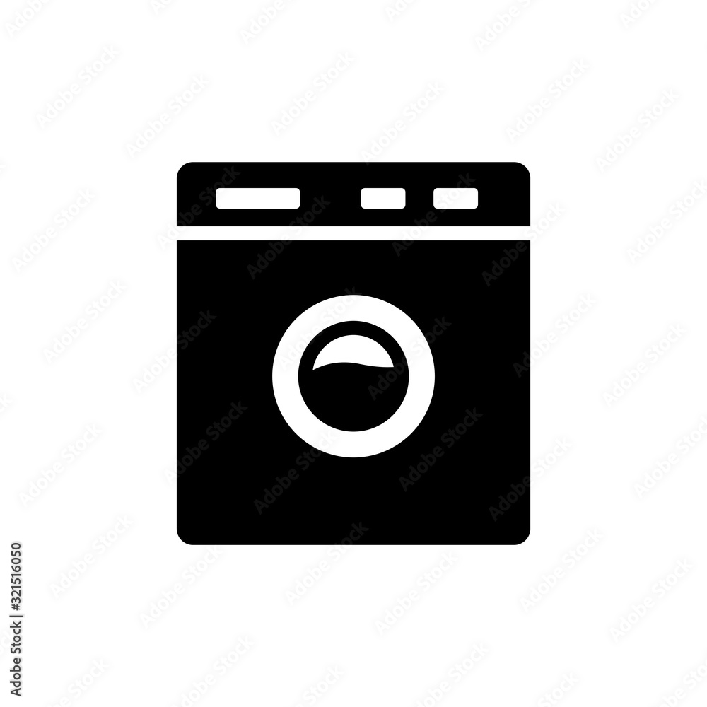 Cleaning clothes icon. Design template vector illustration