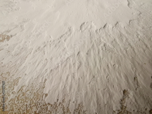 Abstract background image is caused by the distribution of ice