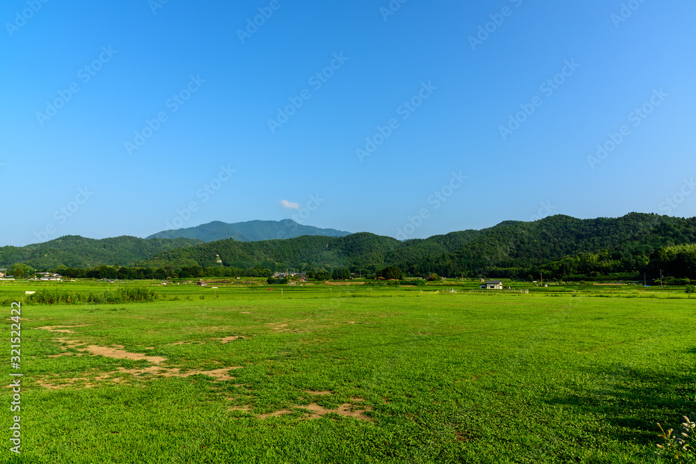 嵯峨野の田園風景