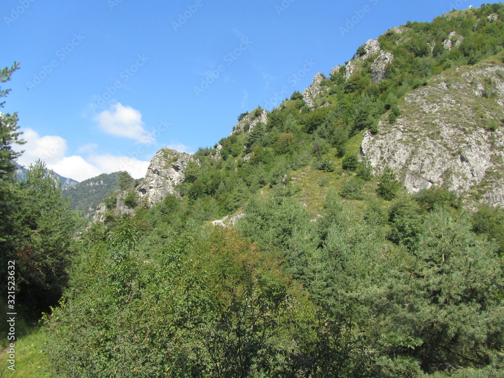 Obraz premium Rund um den Idrosee