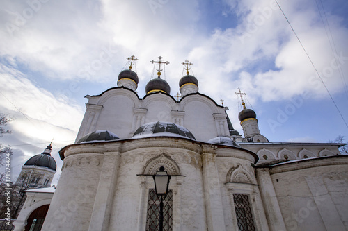 Exterior of the Temple of St. Prince Vladimir in Old Sadekh. Built in the 17th century. Moscow, Russia photo