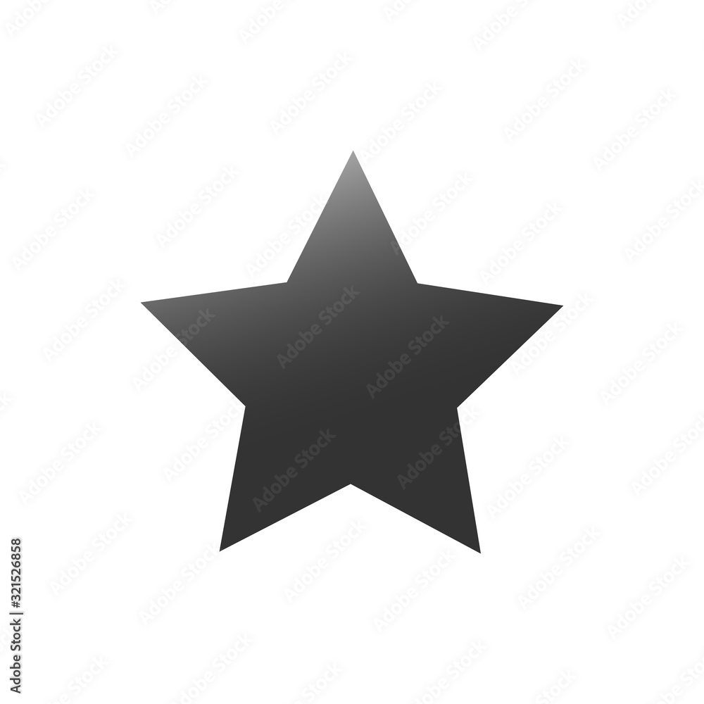 star icon vector flat design star icon vector flat design
