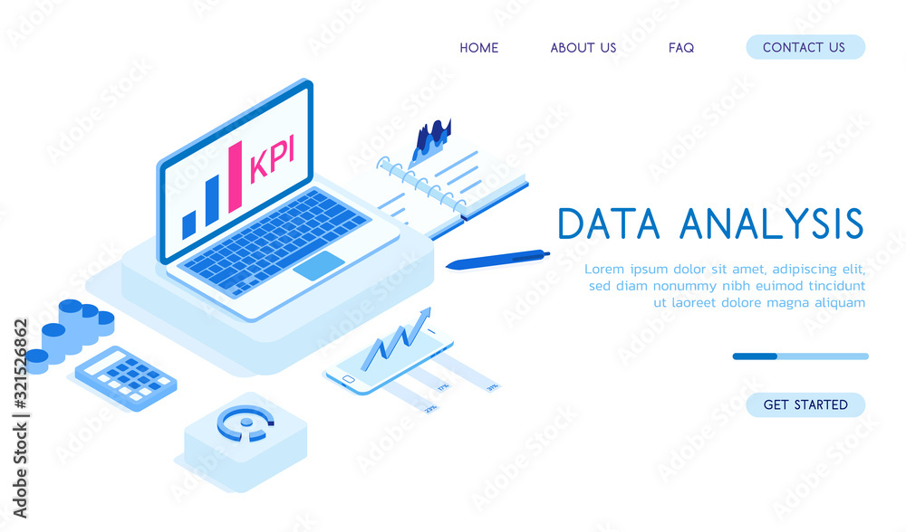 Stylish isometric vector 3D Data Analysis with server and worker illustration. Good for business and technologies topics. Stylish isometric vector 3D Data Analysis with server and worker illustration. Good for business and technologies topics.