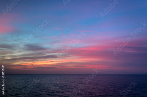 Sunset on the sea © Gennaro Leonardi