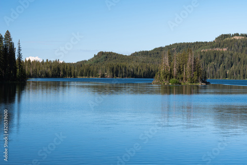 Grand Mesa National Forest Colorado has over 300 lakes. Island Lake is one of the more popular destinations on the Grand Mesa.