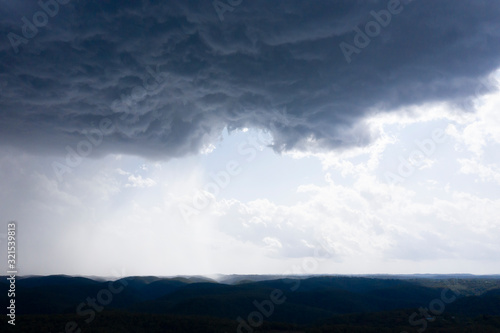 A severe thunderstorm and rain in the greater Sydney basin © Phillip