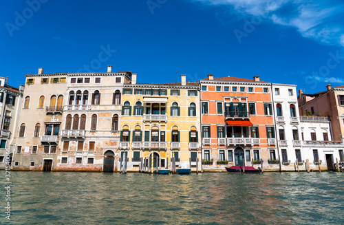 Venice cityscape, architecture during summer