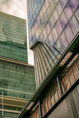 Modern Buildings Low Angle Shot, Tokyo, Japan