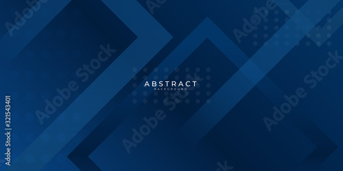 Modern futuristic dark blue web abstract background presentation design for corporate business and institution.