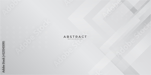 Minimalist website white background with abstract and modern corporate concept 