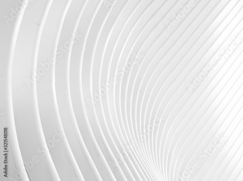 Fondo abstracto de lineas formando una onda. Papel geométrico blanco mínimalista. Textura Blanca para fondo.