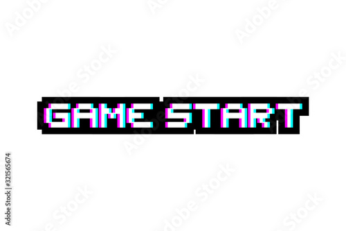 game start message