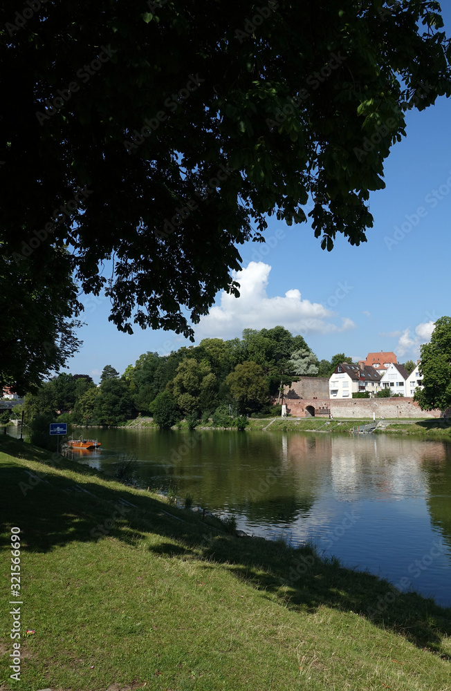 Obraz premium Donau in Ulm