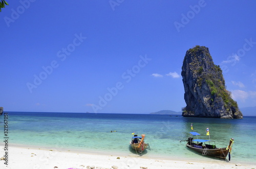 tropical beach in thailand