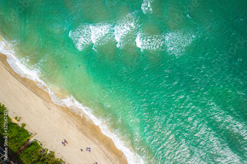 Aerial of Lake Boca Raton Florida  photo