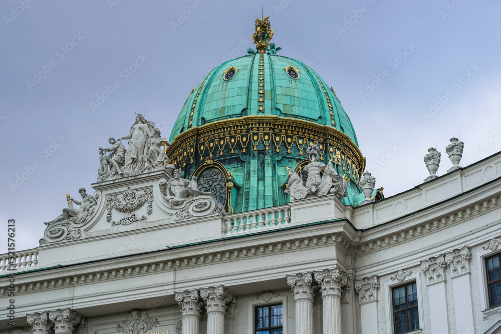 Hofburg palace in Vienna, Austria