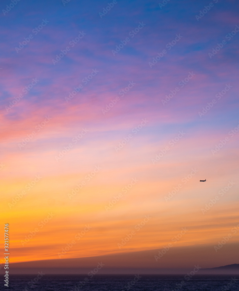 sunset in the sky sunset in the sky
