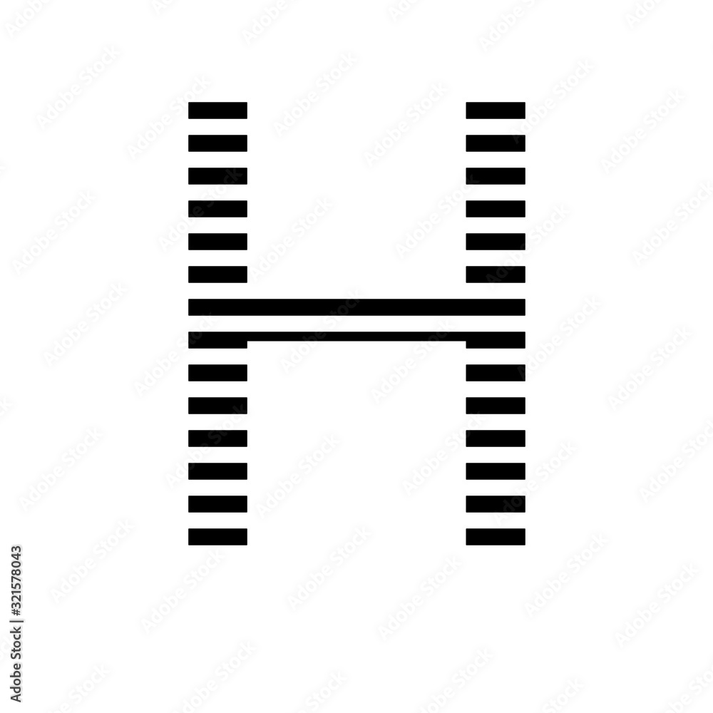 H,decorative letters, black and white, in patterns, alphabet H,decorative letters, black and white, in patterns, alphabet