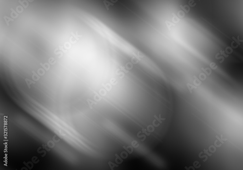 Black white gradient abstract background light motion effect blur, used for background wallpaper and display your product.