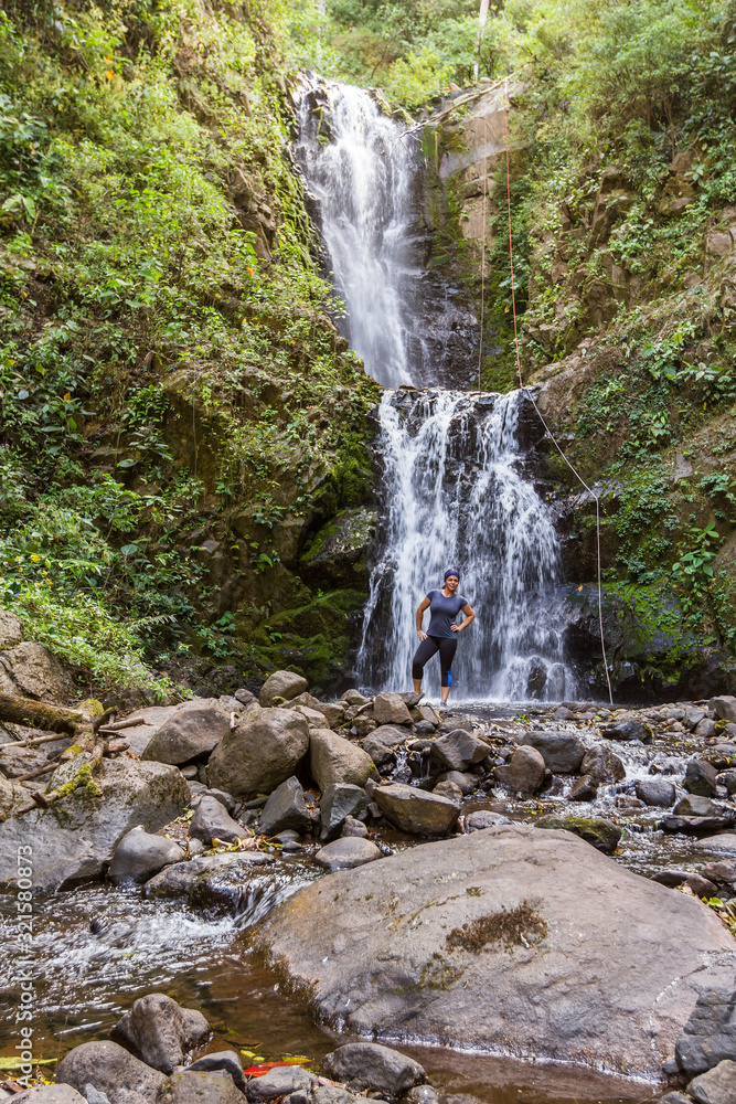 Fototapeta premium Waterfall in Costa Rica
