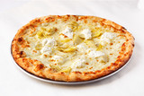 White Pizza with Artichokes
