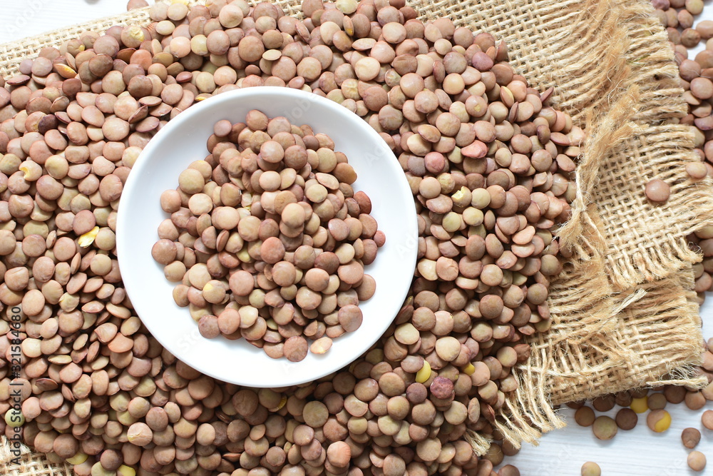 variety of natural lentils in different backgrounds variety of natural lentils in different backgrounds