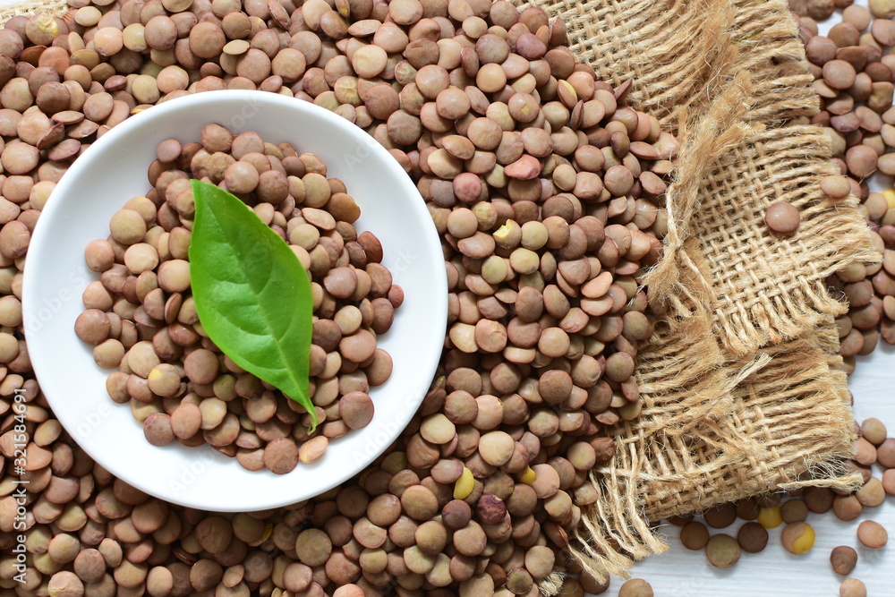 variety of natural lentils in different backgrounds variety of natural lentils in different backgrounds