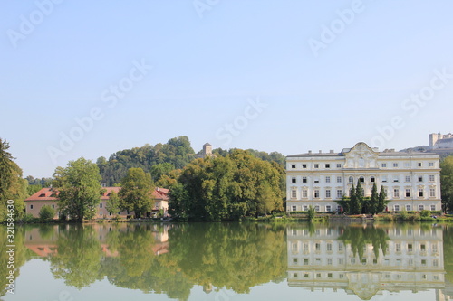 palace on a lake