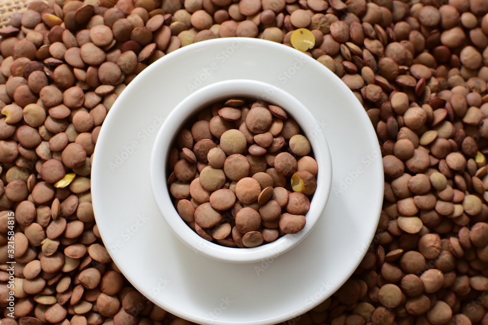 variety of natural lentils in different backgrounds variety of natural lentils in different backgrounds