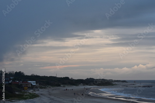 Cielo y mar de Uruguay