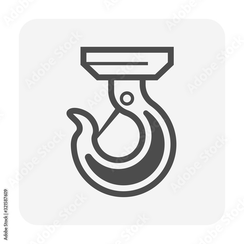 crane hook icon