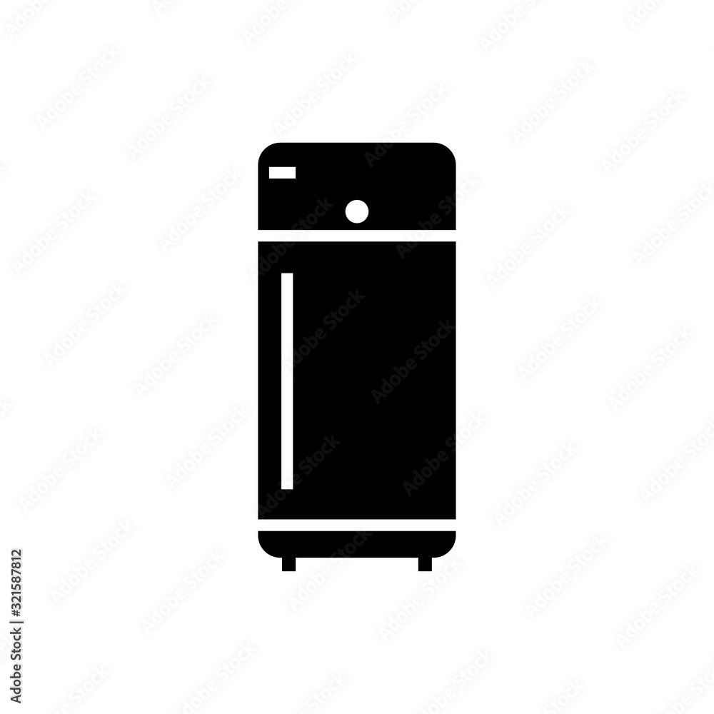 refrigerator icon design vector logo template EPS 10 refrigerator icon design vector logo template EPS 10