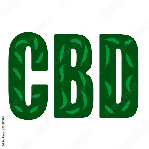 vector image cbd