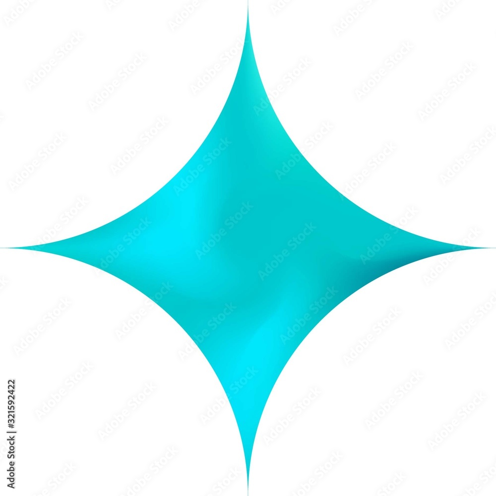 Fototapeta premium Diamond-shaped blurred background.