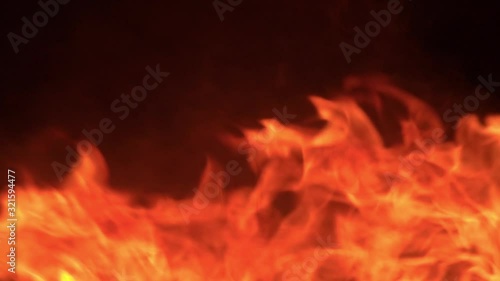 Wall of Fire 240fps Slow Motion x8 Loop 2 High Speed Camera photo