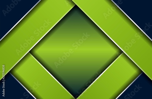 Abstract modern dark premium with luxury green background