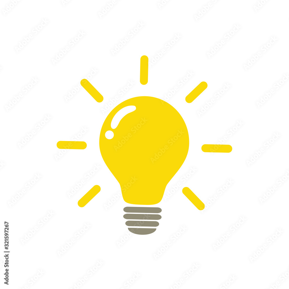 The light bulb is full of ideas And creative thinking, analytical thinking for processing. Light bulb icon vector. ideas symbol illustration. The light bulb is full of ideas And creative thinking, analytical thinking for processing. Light bulb icon vector. ideas symbol illustration.