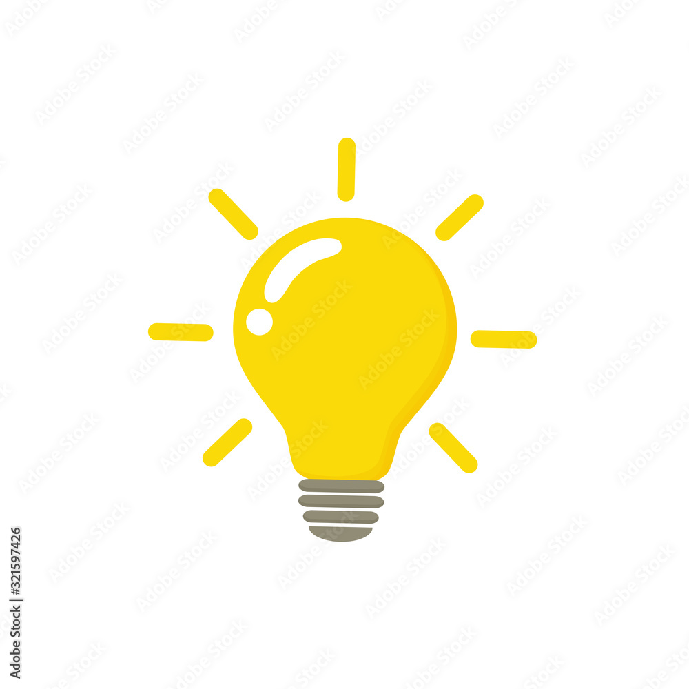 The light bulb is full of ideas And creative thinking, analytical thinking for processing. Light bulb icon vector. ideas symbol illustration. The light bulb is full of ideas And creative thinking, analytical thinking for processing. Light bulb icon vector. ideas symbol illustration.
