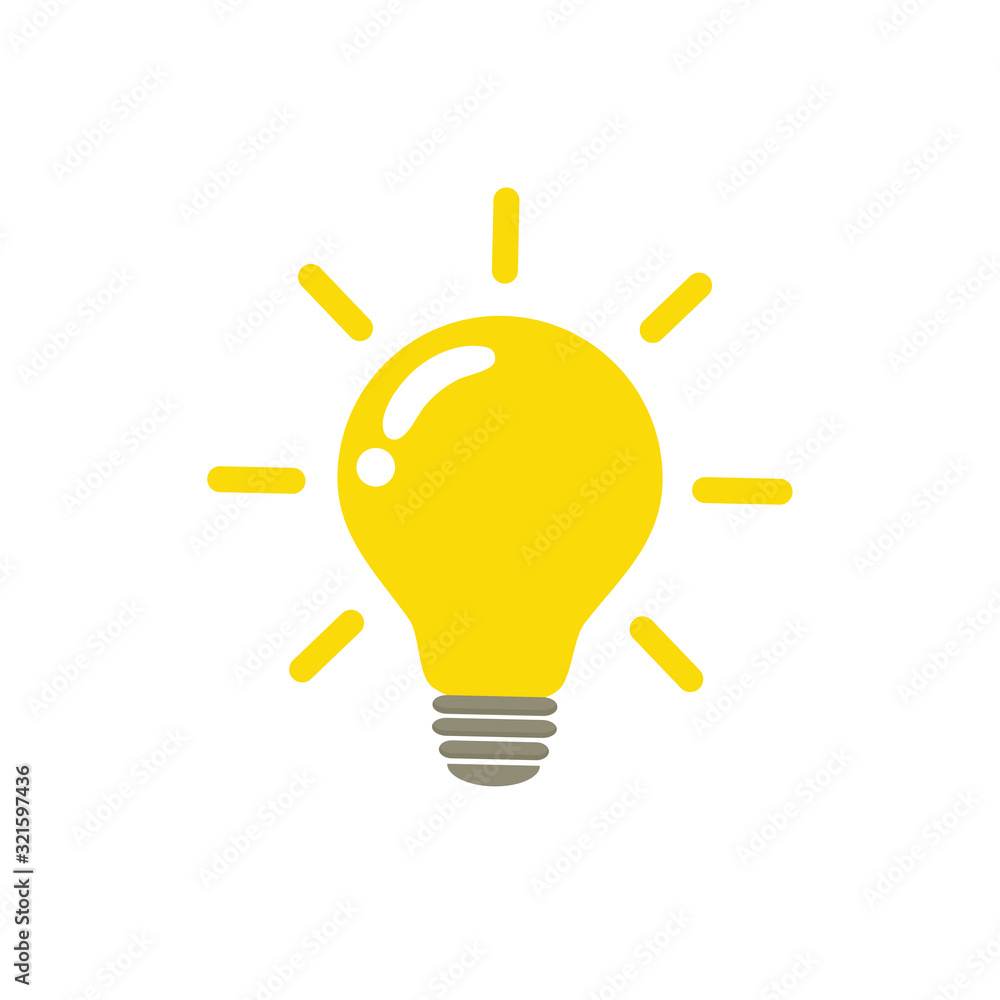 The light bulb is full of ideas And creative thinking, analytical thinking for processing. Light bulb icon vector. ideas symbol illustration. The light bulb is full of ideas And creative thinking, analytical thinking for processing. Light bulb icon vector. ideas symbol illustration.