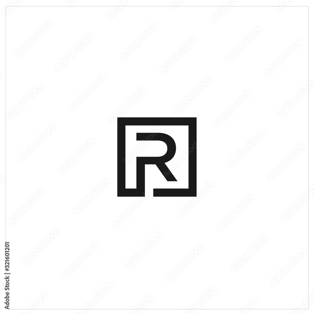 Initial Letter R logo icon design template elements - vector Initial Letter R logo icon design template elements - vector