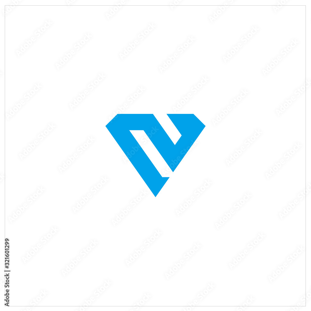 Initial Letter N in Diamond logo icon design template elements - vector Initial Letter N in Diamond logo icon design template elements - vector