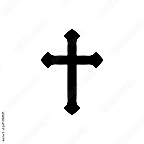 christian cross icon