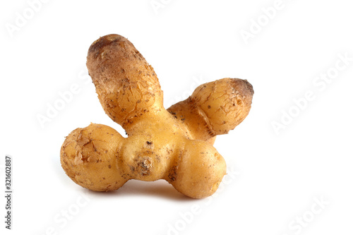 Funny ugly potato