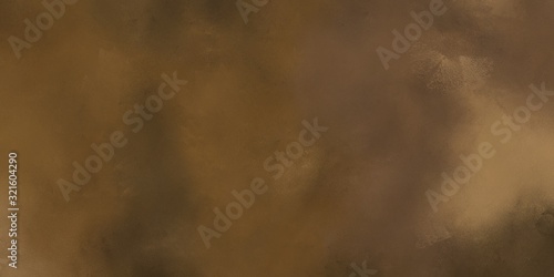 abstract painted background with dark olive green, pastel brown and very dark green colors